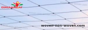 bird net installed on horizontal for avoid the bird attack